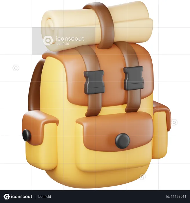 Backpack  3D Icon