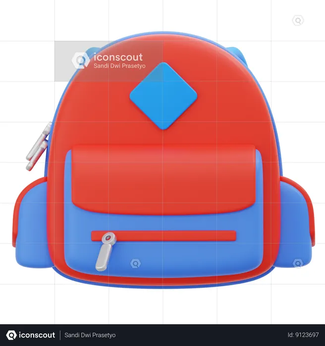 Backpack  3D Icon