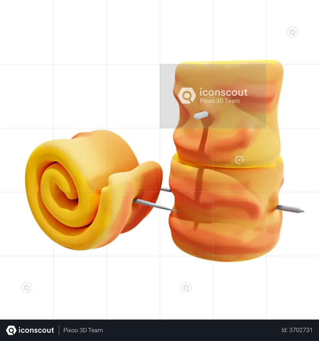 Bacon  3D Illustration