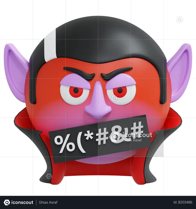 Bad Mouth Vampire  3D Icon