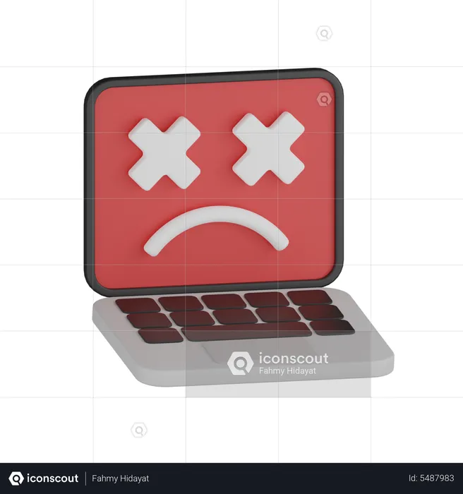 Bad Server  3D Icon