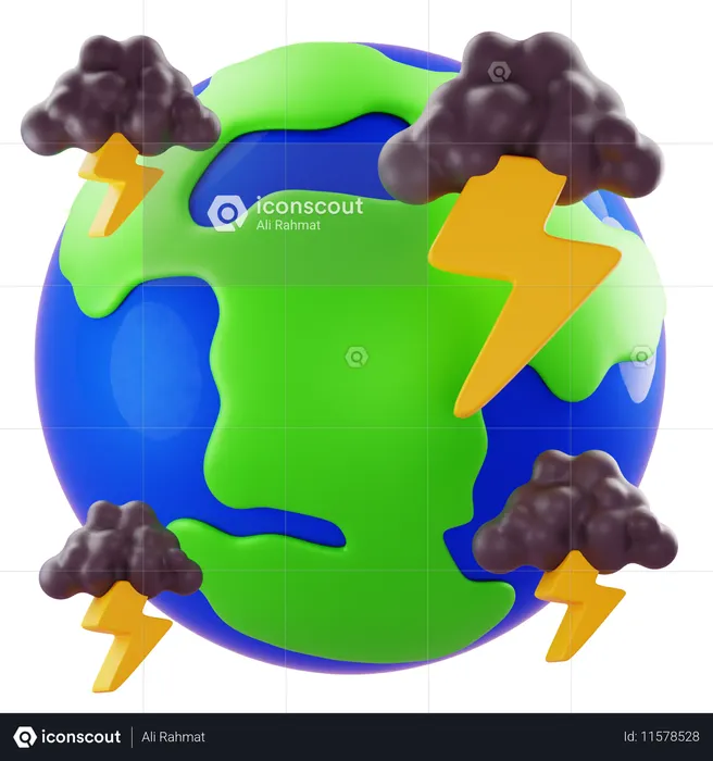 Bad Weather  3D Icon