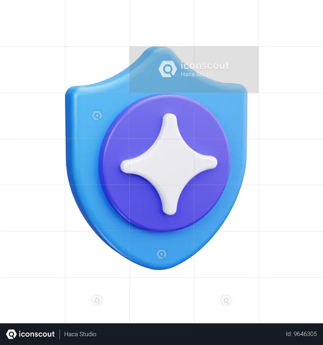 Badge  3D Icon