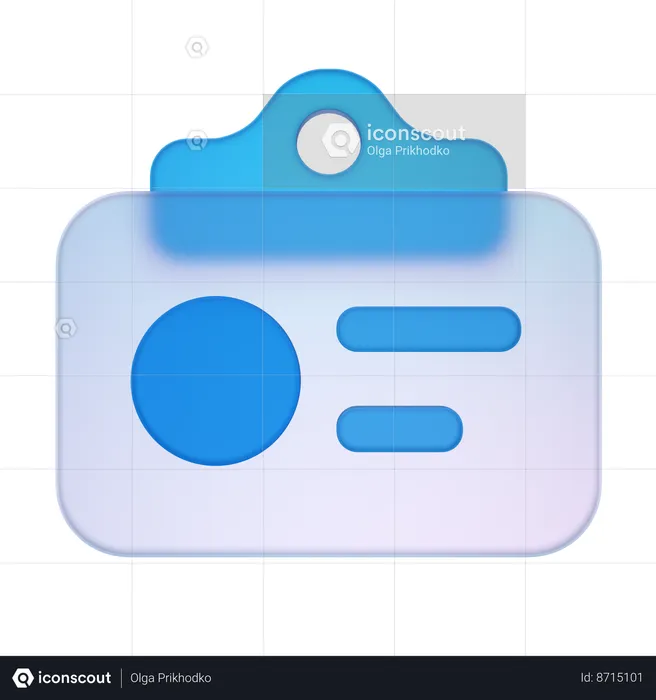 Badge  3D Icon