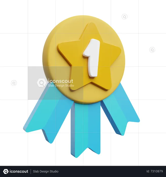 Badge  3D Icon