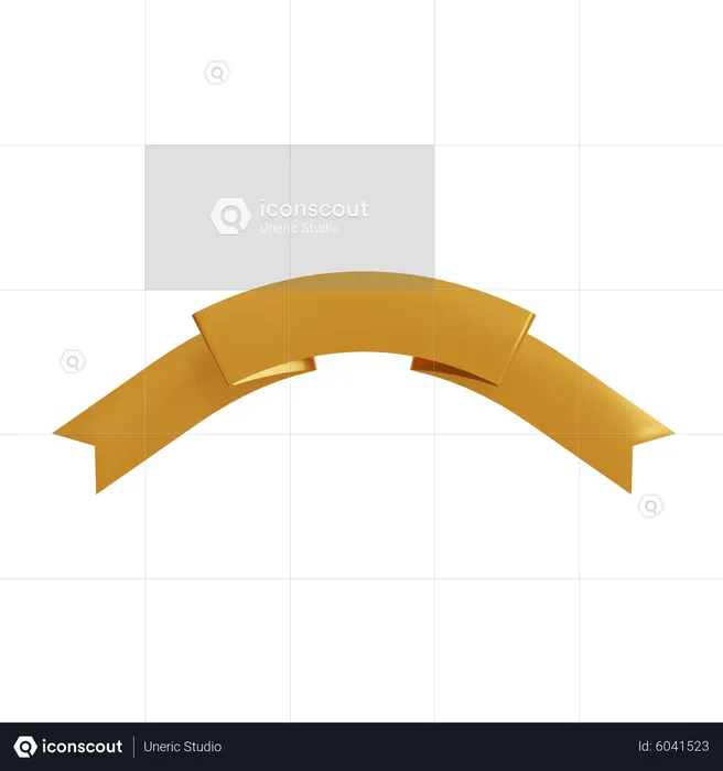 Badge Ribbon  3D Icon