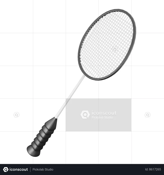 Badminton racket  3D Icon