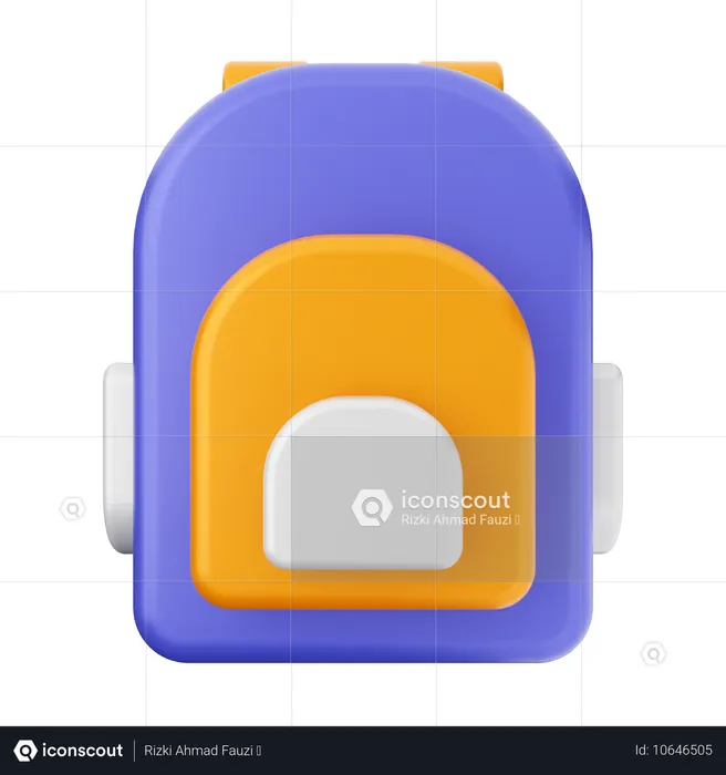 Bag Education  3D Icon