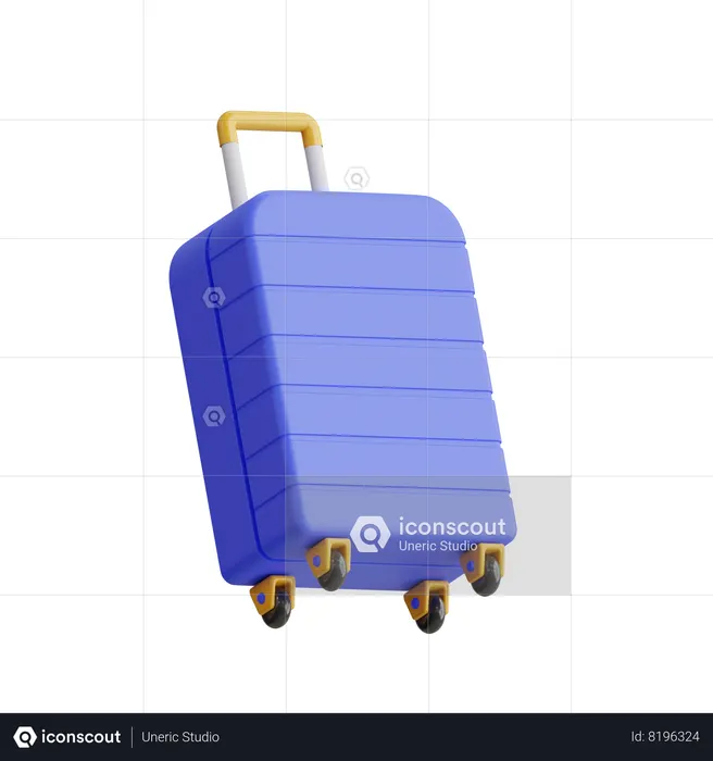 Bagagem  3D Icon