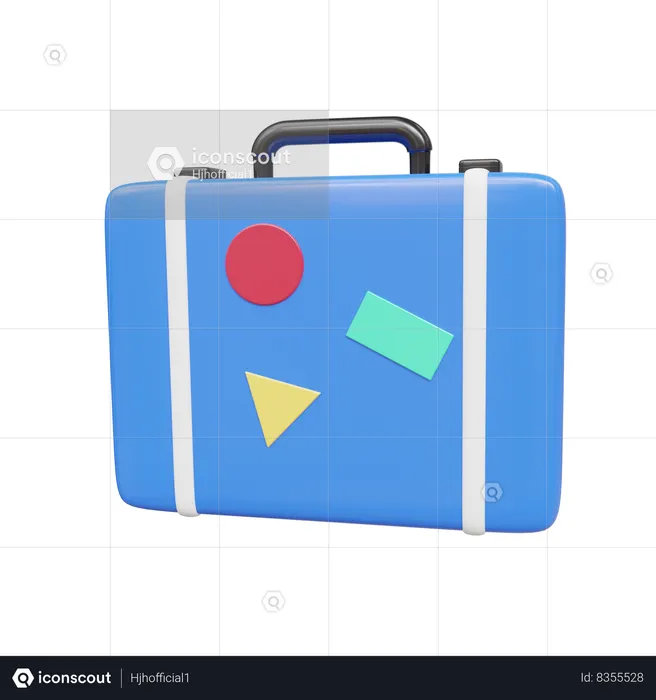 Bagage  3D Icon