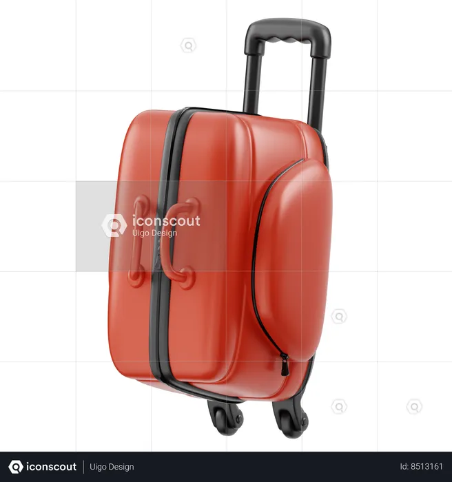 Bagages de voyage  3D Icon