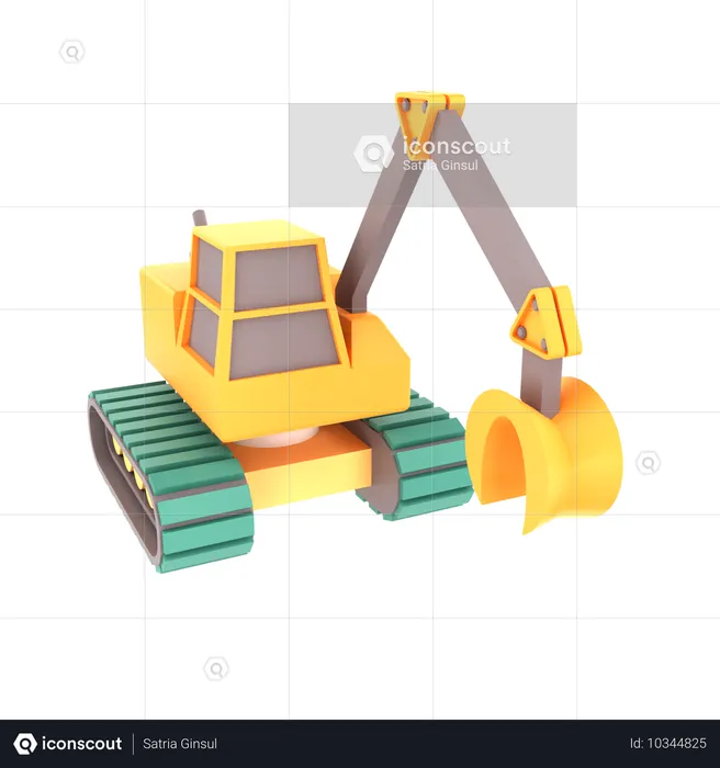 Bagger  3D Icon