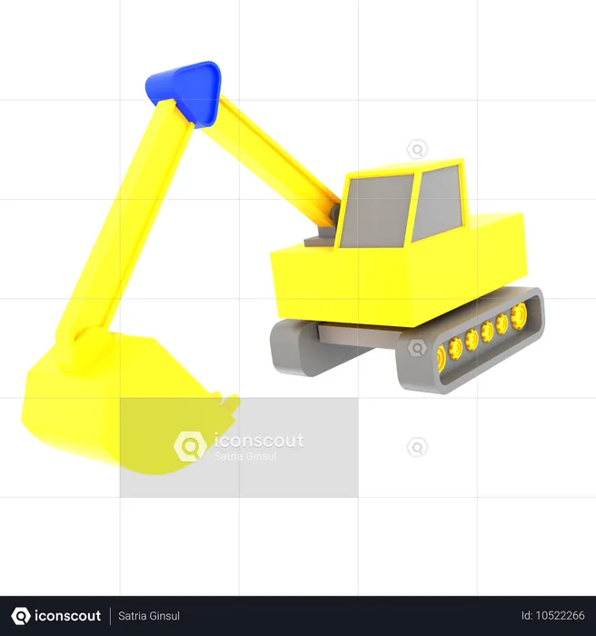 Bagger  3D Icon