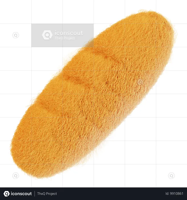 Baguette  3D Icon