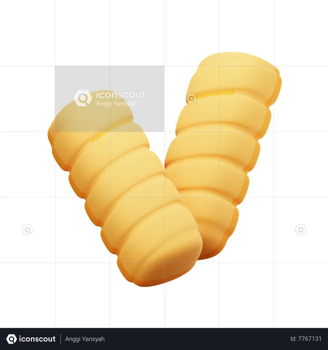 Baguette  3D Icon