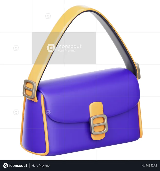 Baguette Bag  3D Icon