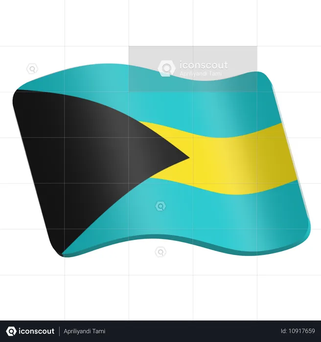 Bahamas  3D Icon