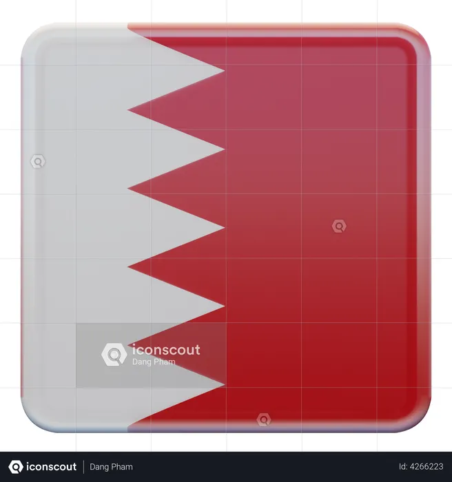 Bahrain Flag Flag 3D Flag