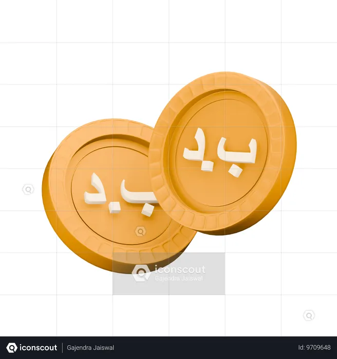 바레인 디나르  3D Icon