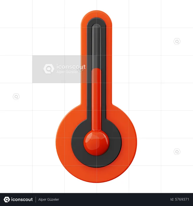 Temperatura baixa  3D Icon