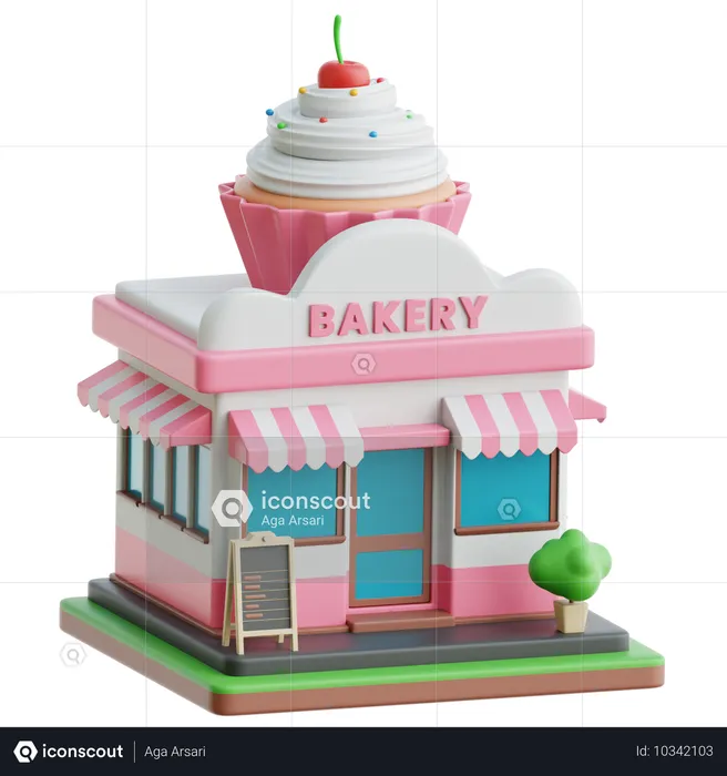 Bakery  3D Icon