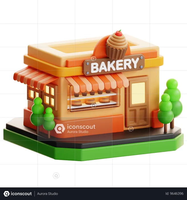 Bakery Shop  3D Icon