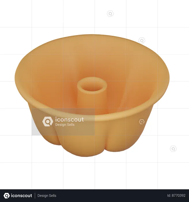 Baking Pan  3D Icon