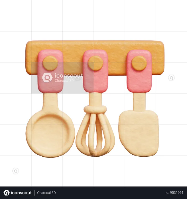 Baking Tools  3D Icon