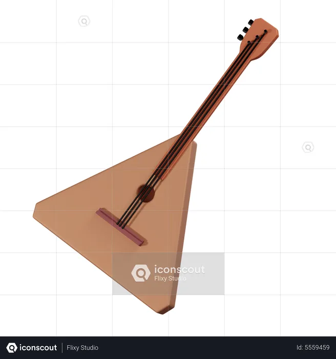 Balalaika  3D Icon