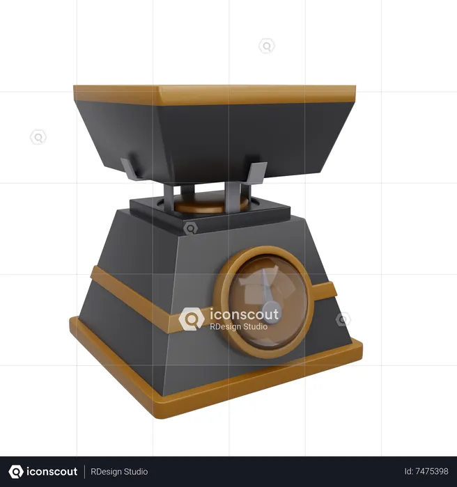 Balanças de cozinha  3D Icon