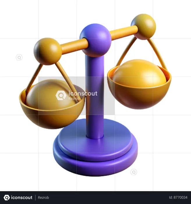 Balance  3D Icon