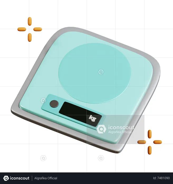 Balance numérique  3D Icon
