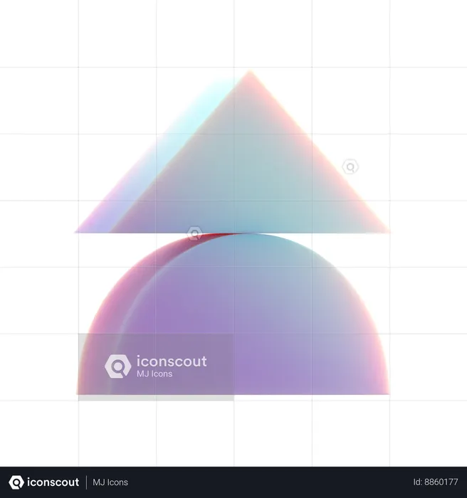 Balance Triangle  3D Icon