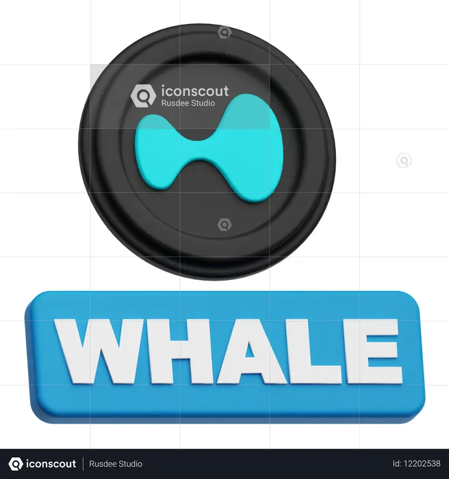 Baleia hiperlíquida  3D Icon