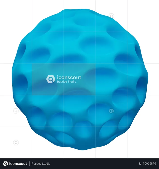 Ball Abstract Shape  3D Icon