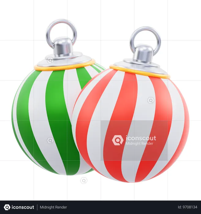 Ball Ornament  3D Icon