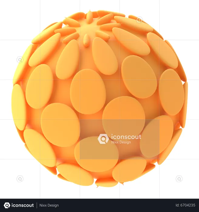 Ball Shape  3D Icon