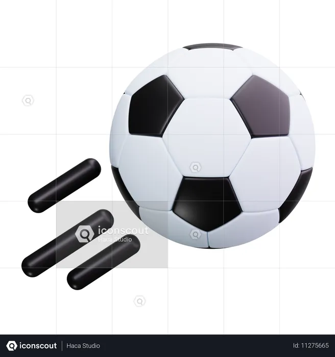 Ballon de football  3D Icon