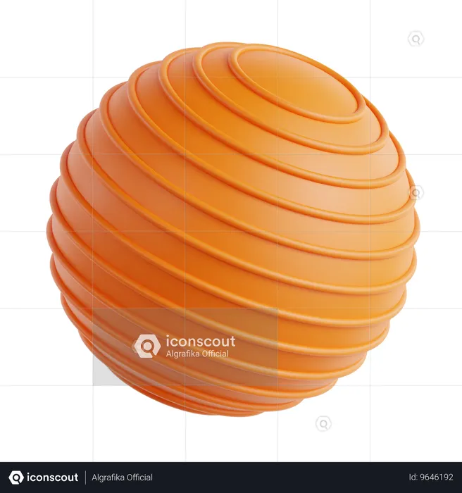 Ballon de gymnastique  3D Icon