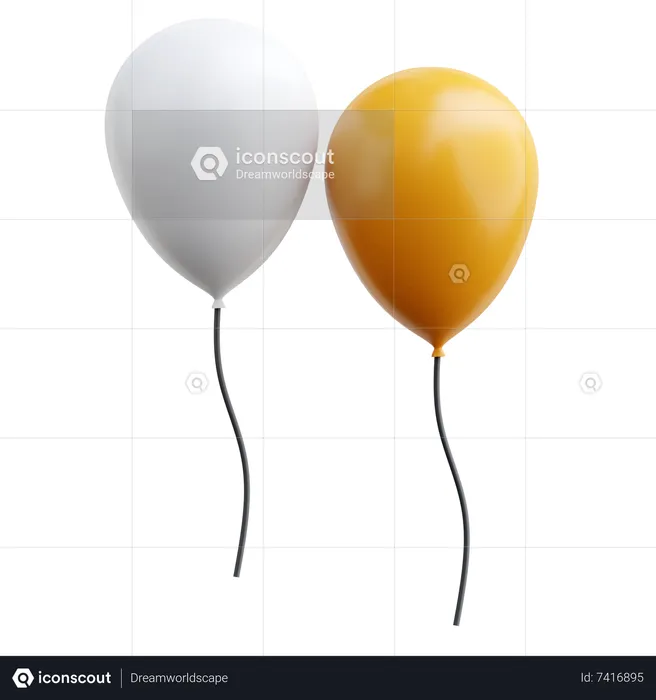 Balloon  3D Icon