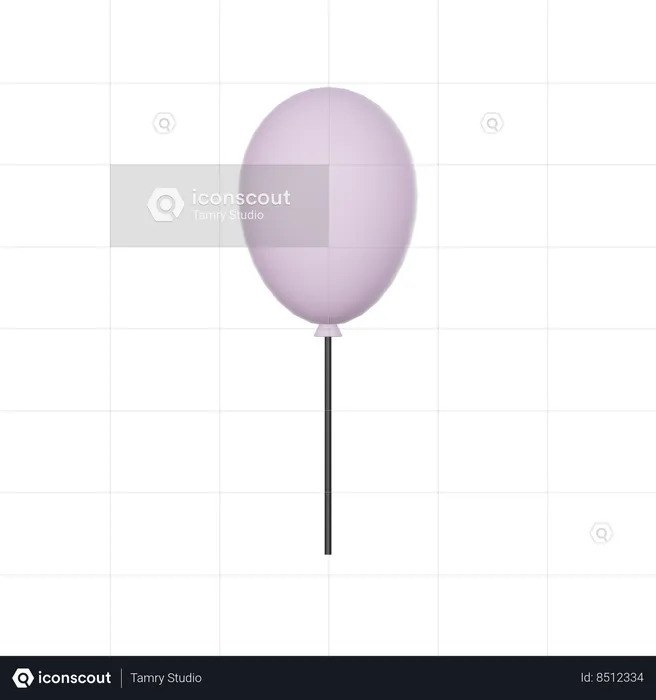 Balloon  3D Icon