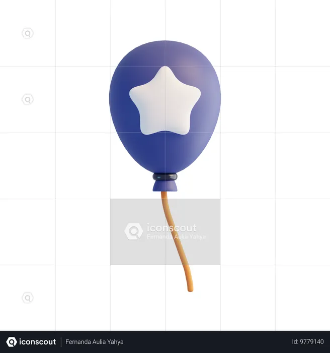 Balloon  3D Icon