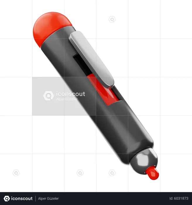 Ballpen  3D Icon