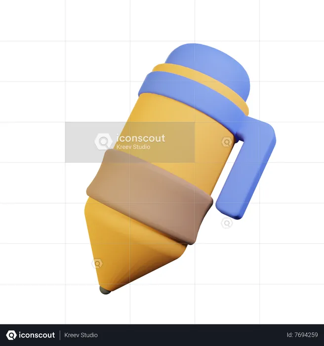 Ballpoint  3D Icon