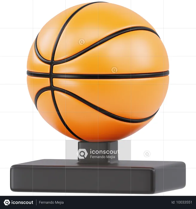 Baloncesto  3D Icon