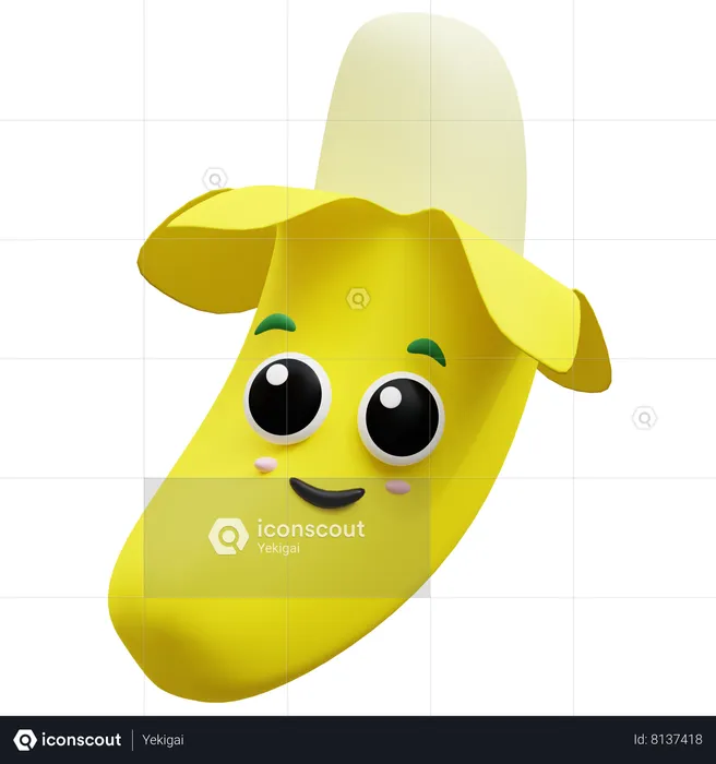 Banana  3D Icon