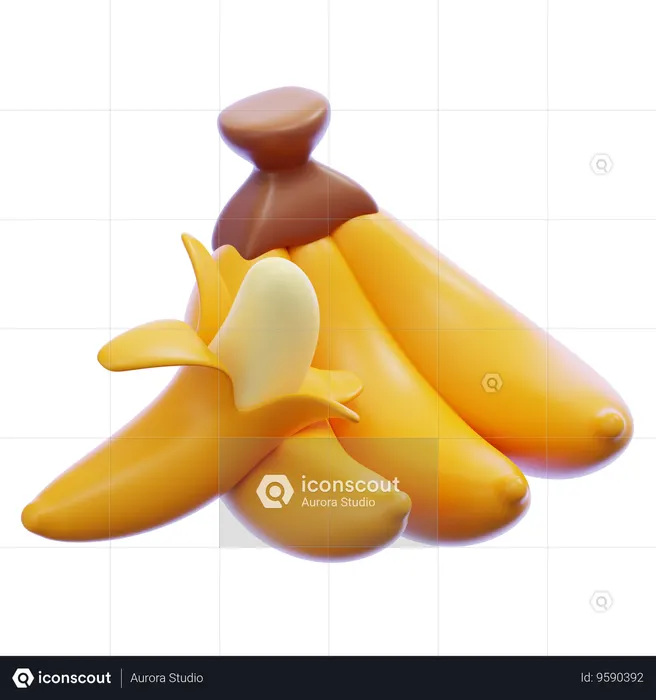 Banana  3D Icon
