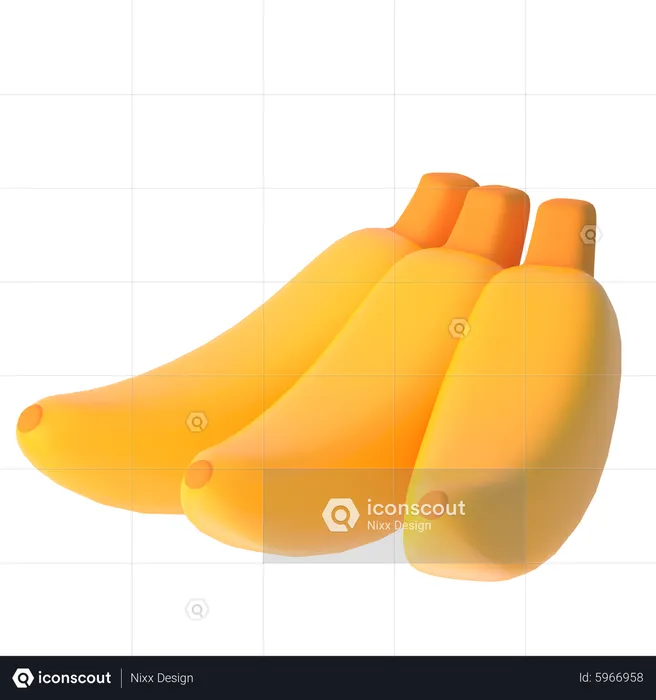 Banana  3D Icon