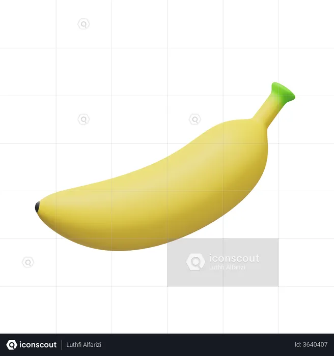 Banana  3D Illustration