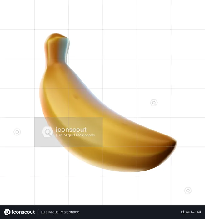 Banana  3D Illustration